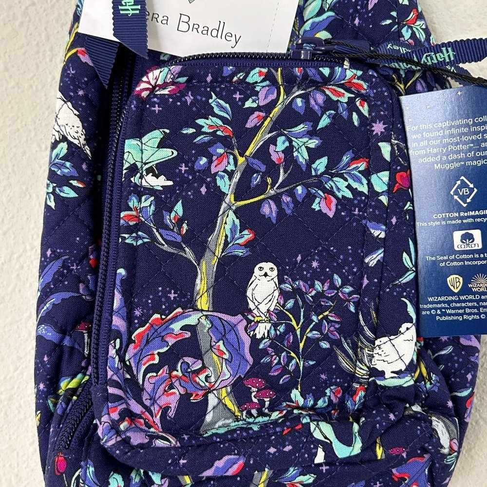 NWT Vera Bradley Floral Crossbody/Backpack - Harry Potter